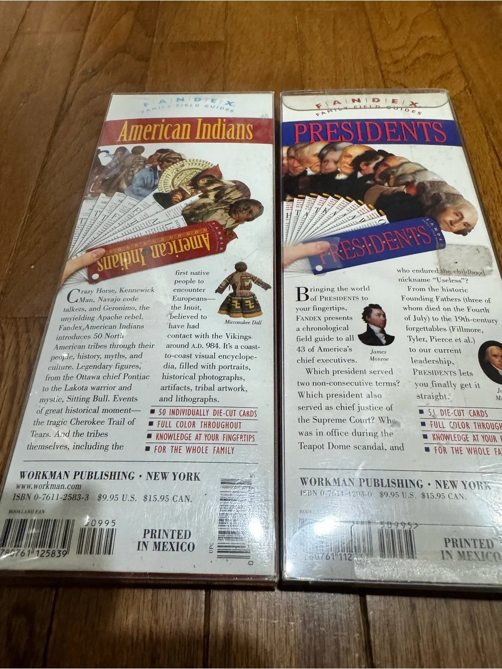 Presidents and American Indians Fandex Field Guides